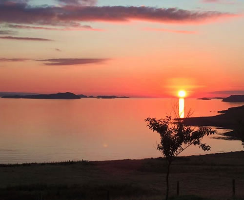 Salt Seafood Kitchen Coigach Sunset